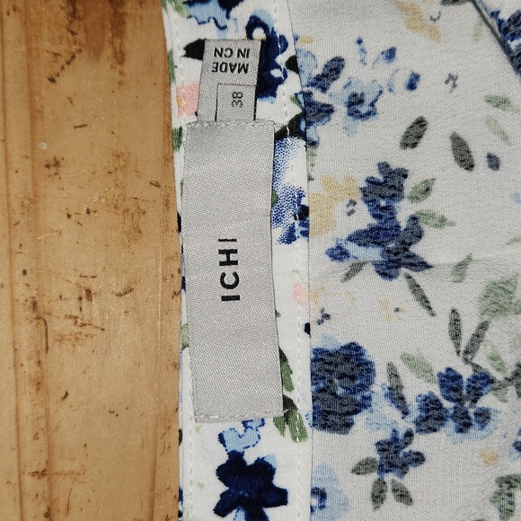 ICHI Floral Wrap Skirt - Picture 2 of 9